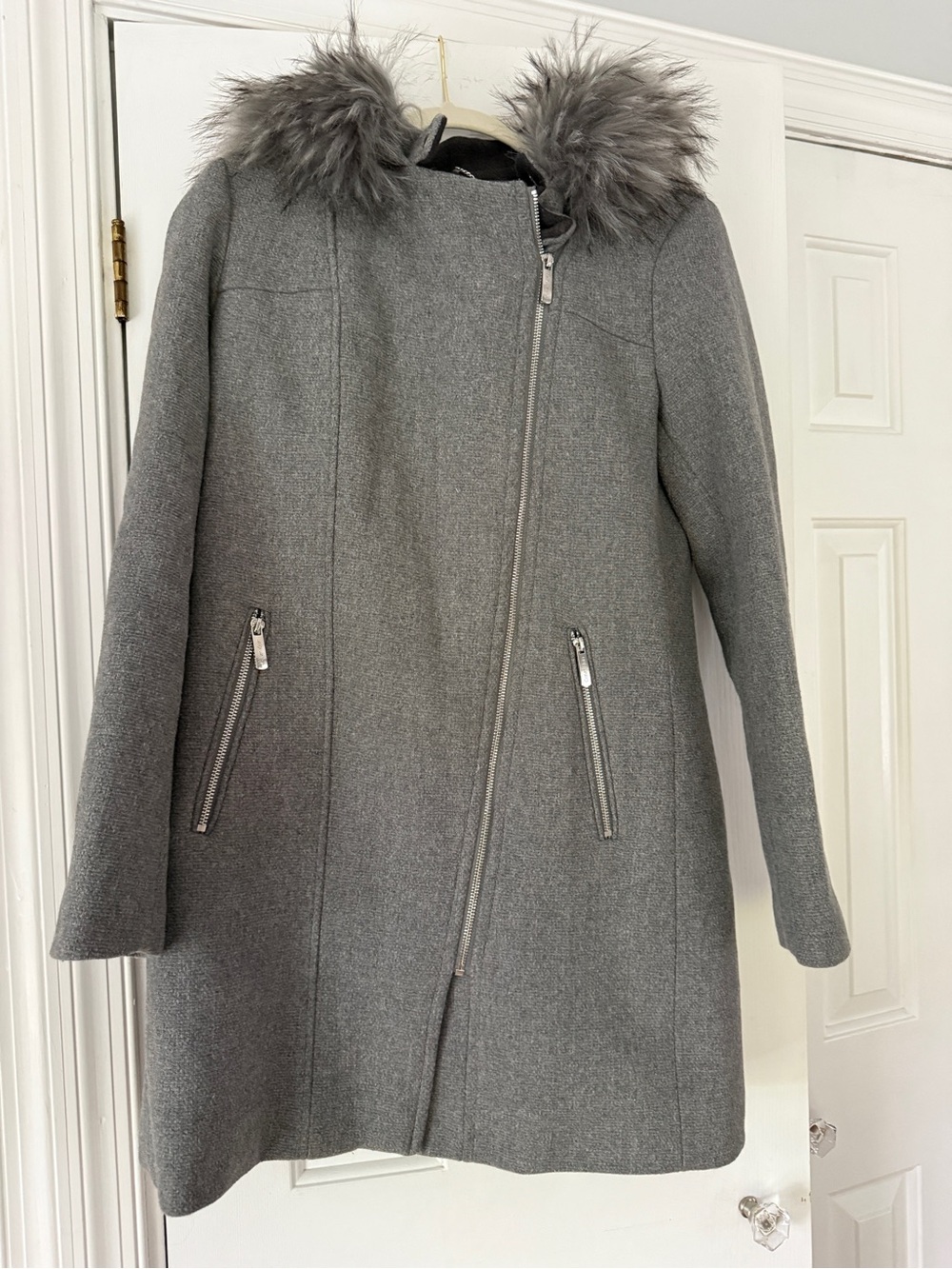 Calvin Klein Women’s Gray Coat
